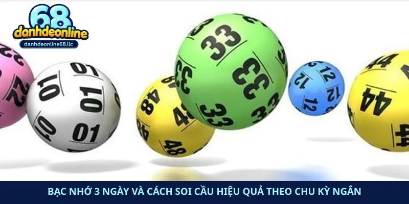 Bạc Nhớ 3 Ngày Và Cách Soi Cầu Hiệu Quả Theo Chu Kỳ Ngắn