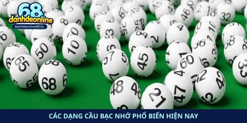Các dạng cầu bạc nhớ phổ biến hiện nay