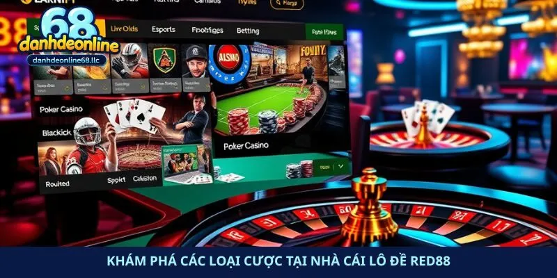 Khám phá các loại cược tại nhà cái lô đề Red88