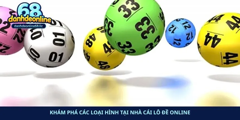 Khám phá các loại hình tại nhà cái lô đề online