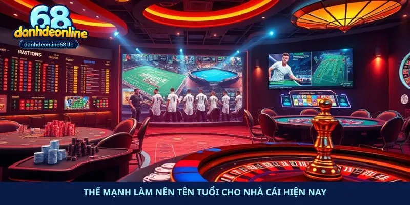 Thế mạnh làm nên tên tuổi cho nhà cái hiện nay